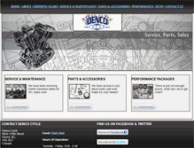 Tablet Screenshot of dencocycle.com